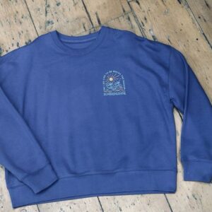 Oh! I Do Like To Be Beside The Seaside Crop Sweatshirt