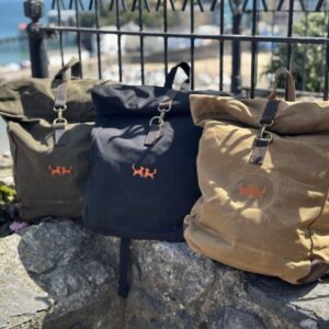 Waxed Roll Top Rucksack